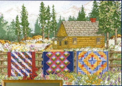 LOG CABIN QUILTS-03-186L ^