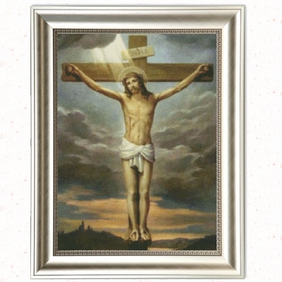 [DMC면사세트]십자가상의 예수님2(RE-025)