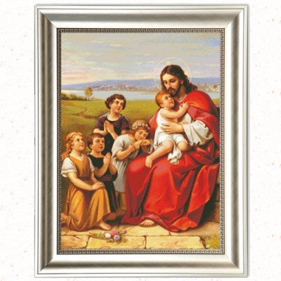 [DMC면사세트] 예수님과 아이들(RE-024)
