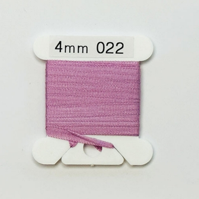 UR 실크리본자수실 Silk 100% Ribbon 4mm 022(Lavender LT)