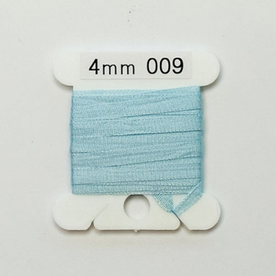 UR 실크리본자수실 Silk 100% Ribbon 4mm 009(Sky Blue LT)