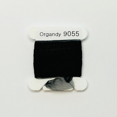UR 실크리본자수실 Organdy 9mm 055