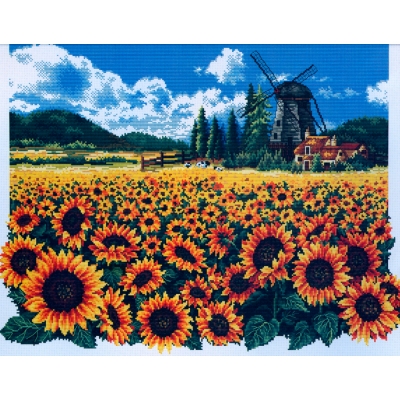 [DOME] 14CT 십자수패키지-60401_Sunflowers in a Drean