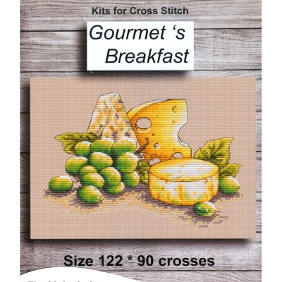 [십자수 외국패키지] Gourmets Breakfast / UK