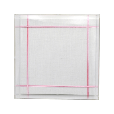 투명아크릴  정사각 관액자-핑크(D4180)
