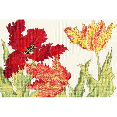 [영국 십자수패키지]XBD9-Tulip Blooms