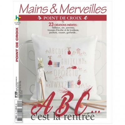 [프랑스ES] MAINS & MERVEILLES CROSS STITCH N 128 -ABC