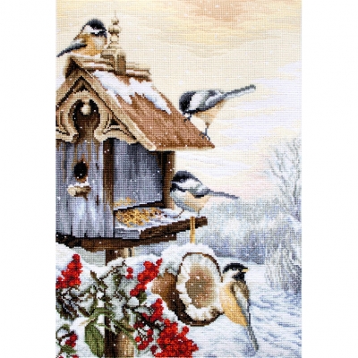 외국 십자수패키지 Luca-S/ Bird House-BU4021