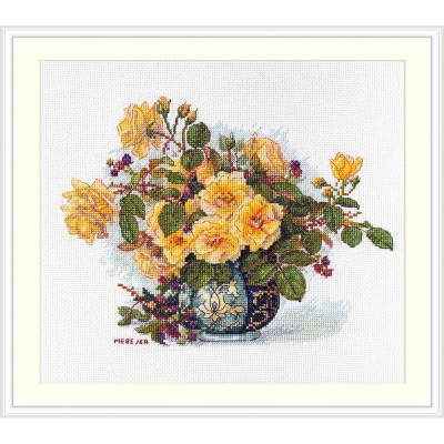외국 십자수패키지 Merejka/Roses and Berries-K-207A(16카운트)