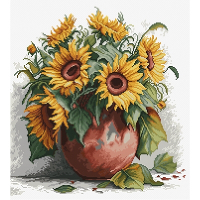 루카스 실십자수 패키지 The Sunflowers, B7021