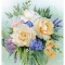 루카스 실십자수 패키지 Floral bouquet,B2370