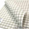 쯔바이32-MURANO LUGANA 체크원단-Light Brown/7663-1012(170Cm폭)