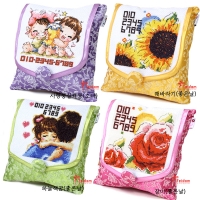 모란정사각주차쿠션(솜포함)