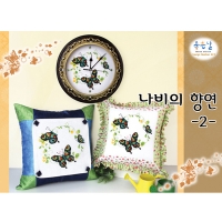 나비의 향연-2(좋은날)-도안 ^