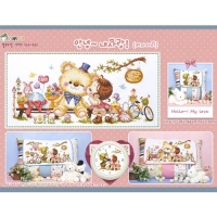 [열무특대]안녕~내사랑(여자) 스프링제본도안 ^