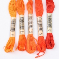 야생화자수 DMC면사세트9(DMC실-740.741...