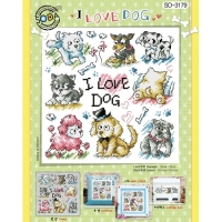 I LOVE DOG(아이 러브 도그) -[소다쿠션]