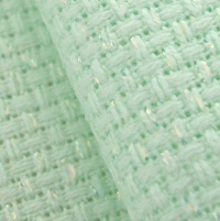 14CT 연두색 반짝이원단-1/4마