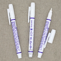 흰색 지우개 자수펜 일본