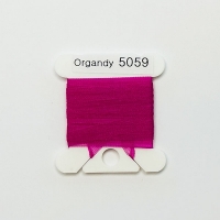 UR 실크리본자수실 Organdy 5mm 059