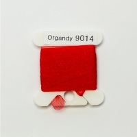 UR 실크리본자수실 Organdy 9mm 014