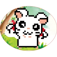 [보석 십자수] 스티커 패키지(12cmx9cm)-...