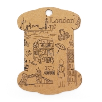 크라프트 종이 보빈 大 - 런던 -F