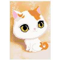 꼬마황색고양이(3D프린트십자수)-JM2751-2-Y