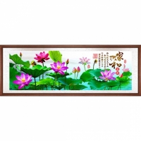 연꽃축제-3D전체-109*35cm-10409