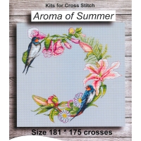 [십자수 외국패키지] Aroma of summer...