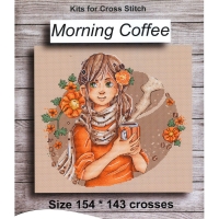 [십자수 외국패키지] Morning Coffee ...