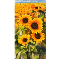 보석십자수 BL3D-1048 만개해바라기40x74cm