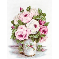 루카스 실십자수 패키지 Mixed Roses,BA...