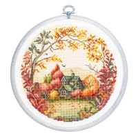 루카스 실십자수 패키지 후프 The Autumn,...