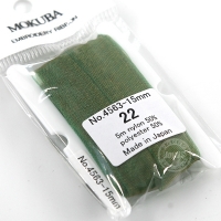 모쿠바 리본 자수실 오간디 4563 15mm 22