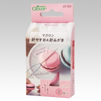 크로바 마카롱 바늘 클리너 & 자석 핀 홀더 핑크...