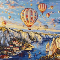 루카스 실십자수 패키지 Cappadocia, BU5082