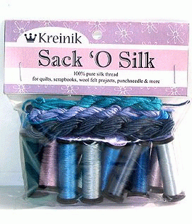 Kreinik Sack O Silk - Blue