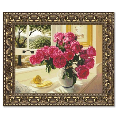 분홍 장미화병(AP-018)