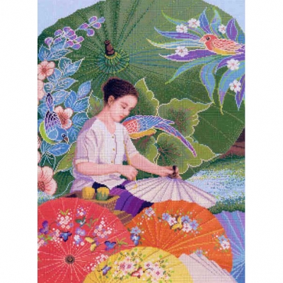 책 THAI PARASOL PAINTING-LE-TD19/03-2926-^^