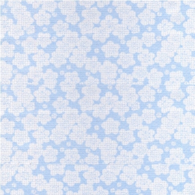 멀티 십자수원단-매화(45x75cm)-하늘색 -Y^