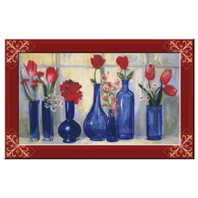 [DMC면사세트]-툴립과 파란화병(AP-014)