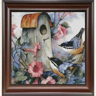 [DMC면사세트] 꽃과 새 8(AP-050)