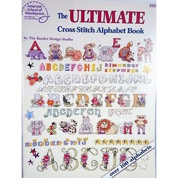 the ultimate cross stitch alphabet book-3600-^^