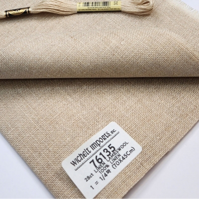 위첼 자수원단 28카운트 - LINEN LAMBSWOOL - 76135