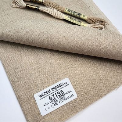 위첼 자수원단 40카운트 - LINEN LAMBSWOOL - 67135