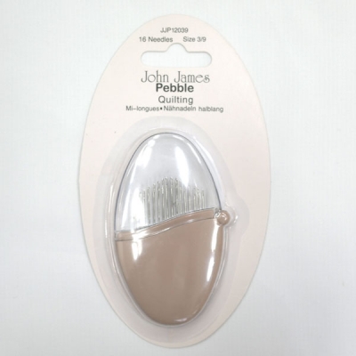 존제임스 페블 퀼팅바늘 Quilting Pebble 3/9호(16개세트)-JJP12039