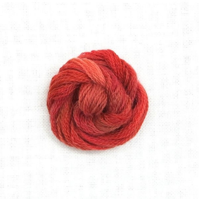 HOTA Crewel Wool Hand-dyed 복합울사-0112-[ Georgia]-25m Spool(스풀)-A