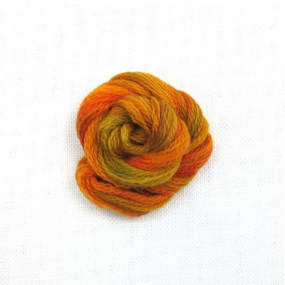 HOTA Crewel Wool Hand-dyed 복합울사-0107-[ VanGogh] 25m Spool(스풀)-A