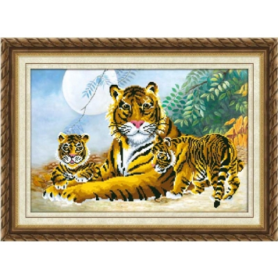 [보석 십자수]B1018-TigerFamily